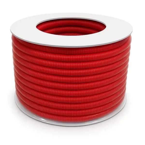 Flexrör 16HF ELQYB 2x1 Röd 100m